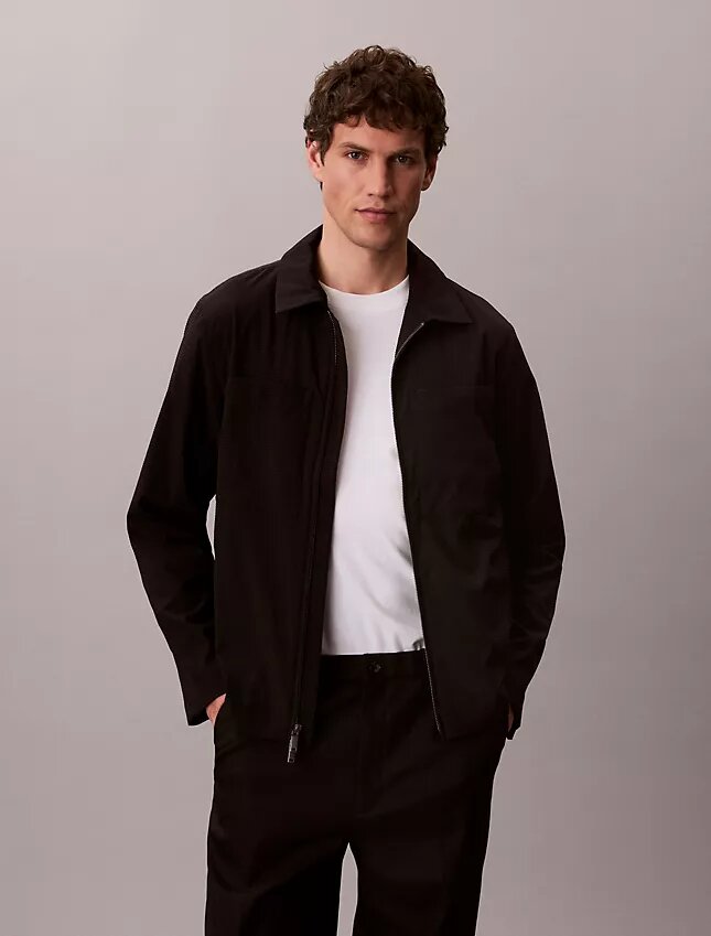 Seersucker Blouson Jacket Seersucker Blouson Jacket