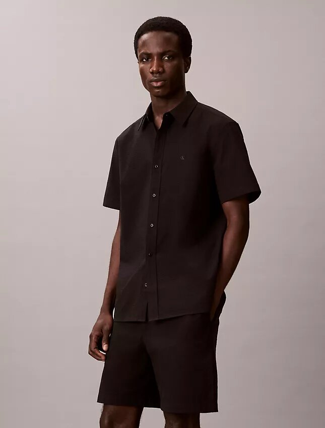 Seersucker Classic Button-Down Shirt Seersucker Classic Button-Down Shirt