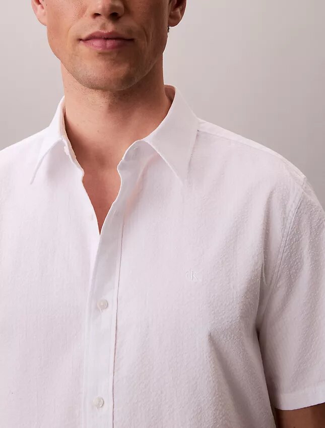 Seersucker Classic Button-Down Shirt Seersucker Classic Button-Down Shirt