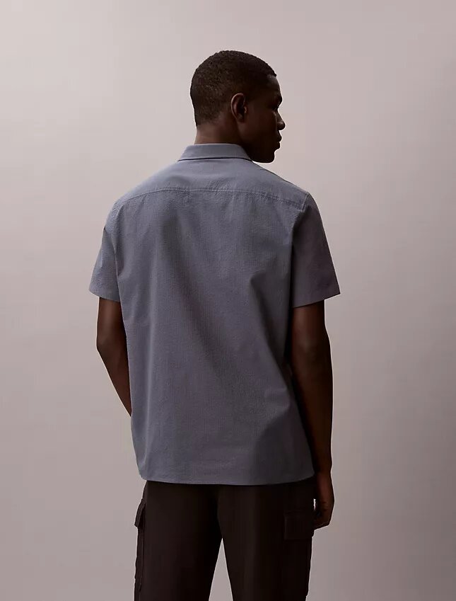 Seersucker Classic Button-Down Shirt Seersucker Classic Button-Down Shirt
