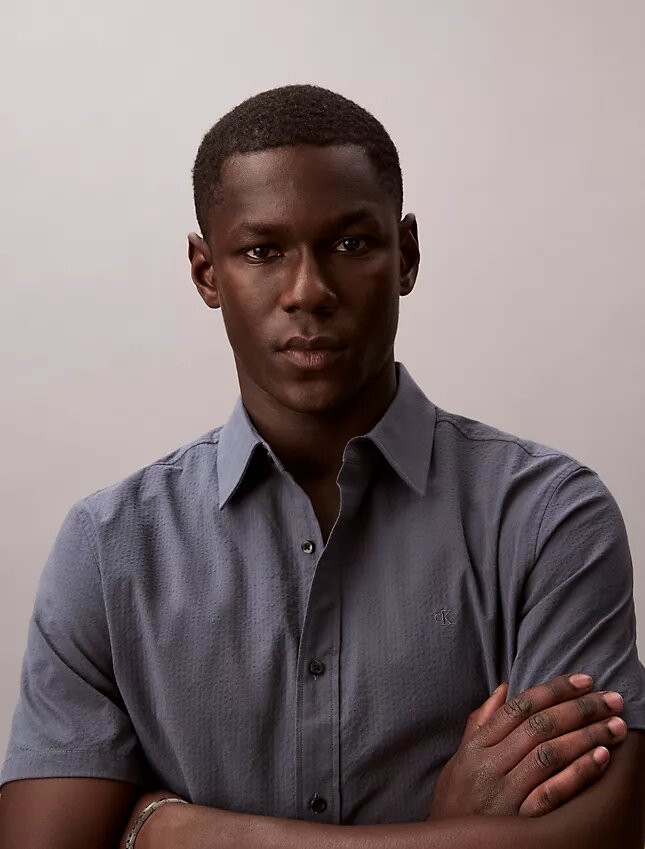 Seersucker Classic Button-Down Shirt Seersucker Classic Button-Down Shirt