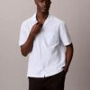 Seersucker Relaxed Sleep Button-Down Shirt