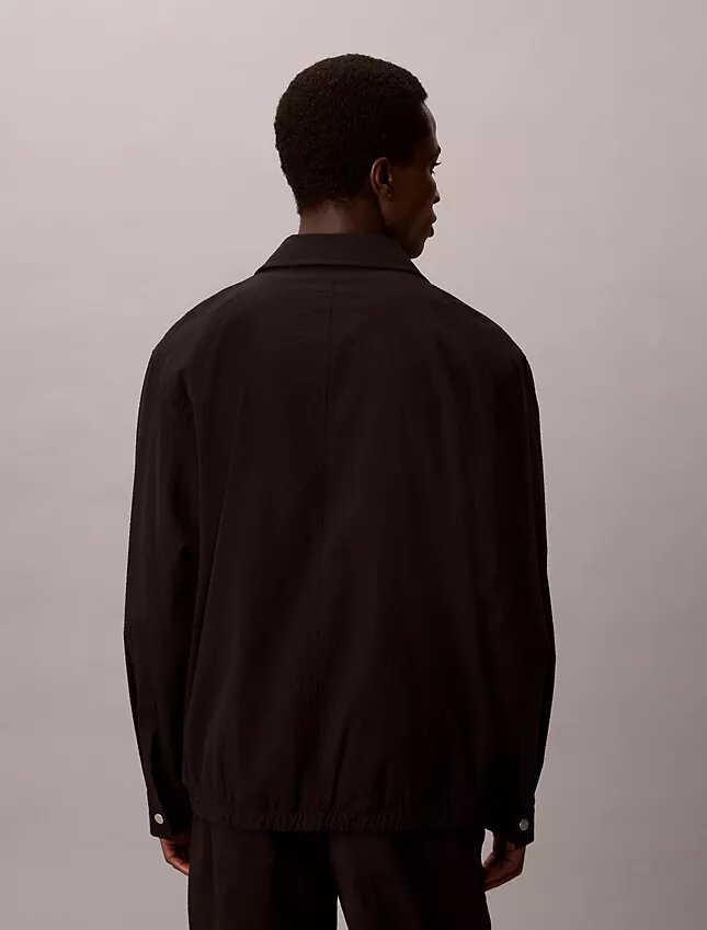 Seersucker Shirt Jacket Seersucker Shirt Jacket