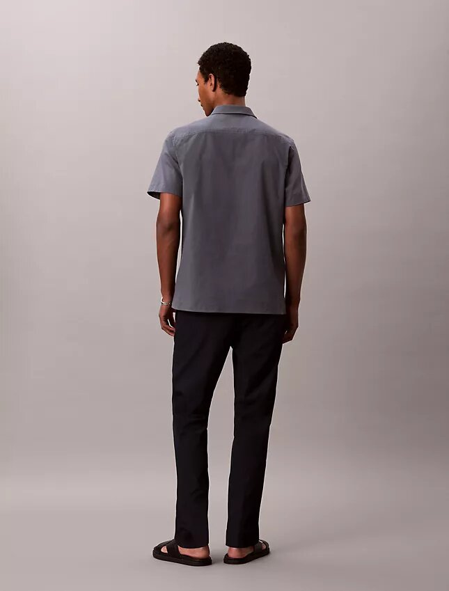 Seersucker Straight Pants Seersucker Straight Pants