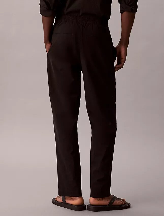 Seersucker Straight Pants Seersucker Straight Pants