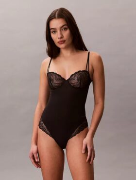 Sensual Stretch Lace Bodysuit