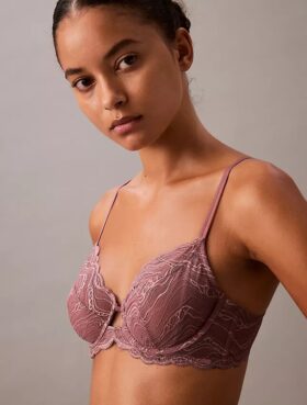 Sensual Stretch Lace Unlined Full Coverage Bra
