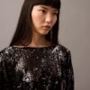 Sequin Midi Dress
