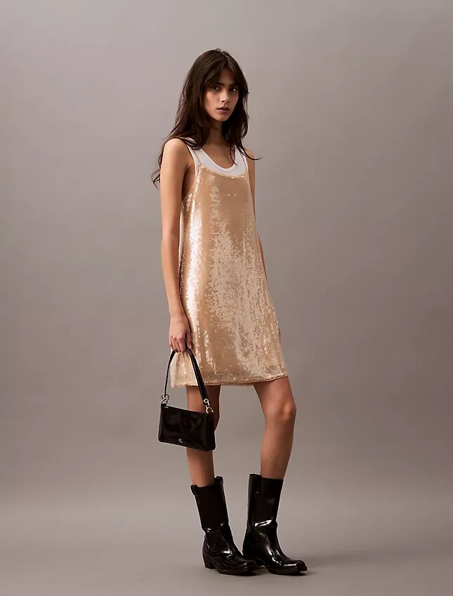Sequin Mini Dress Sequin Mini Dress
