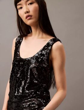 Sequin Tank Top