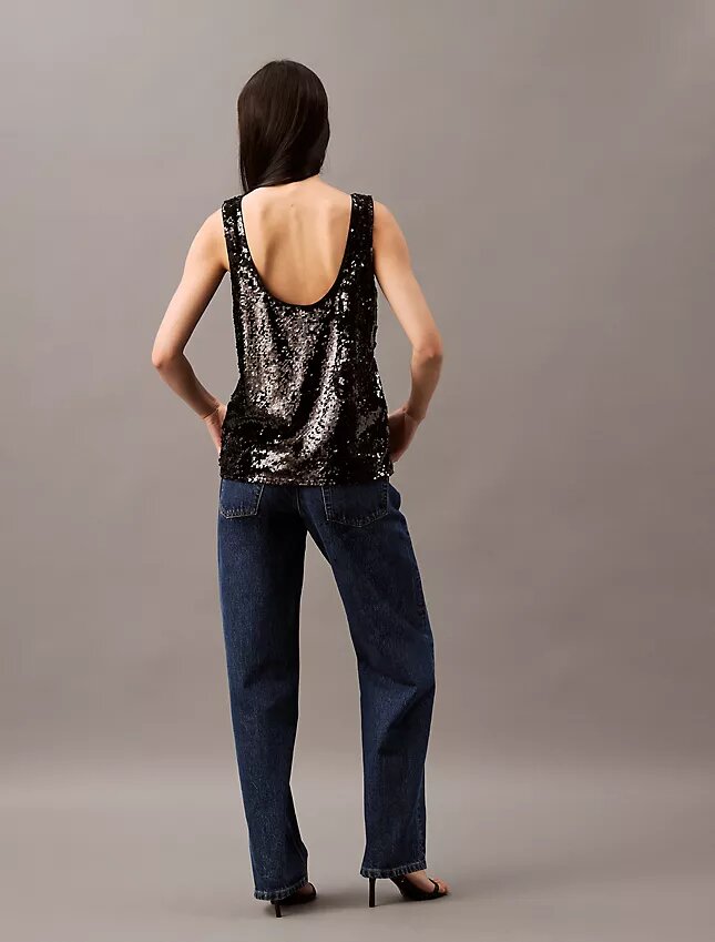 Sequin Tank Top Sequin Tank Top