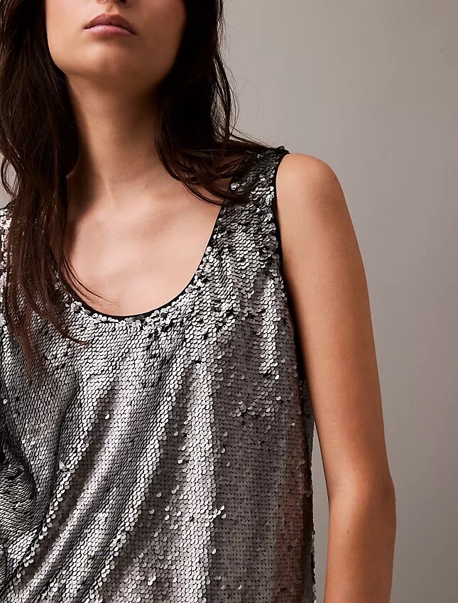 Sequin Tank Top Sequin Tank Top