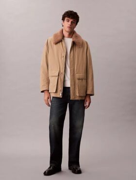 Sherpa Collar Puffer Car Coat