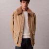 Sherpa Collar Puffer Car Coat Sherpa Collar Puffer Car Coat