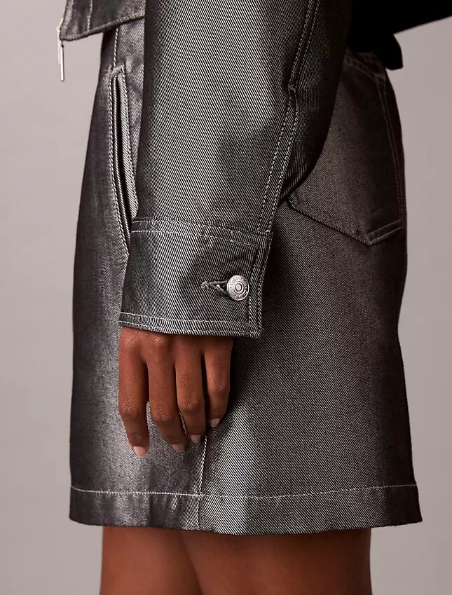 Shine Denim Bomber Jacket Shine Denim Bomber Jacket