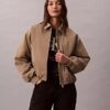 Shine Insulated Bomber Jacket