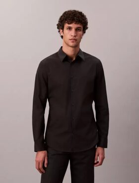 Slim Stretch Button-Down Shirt