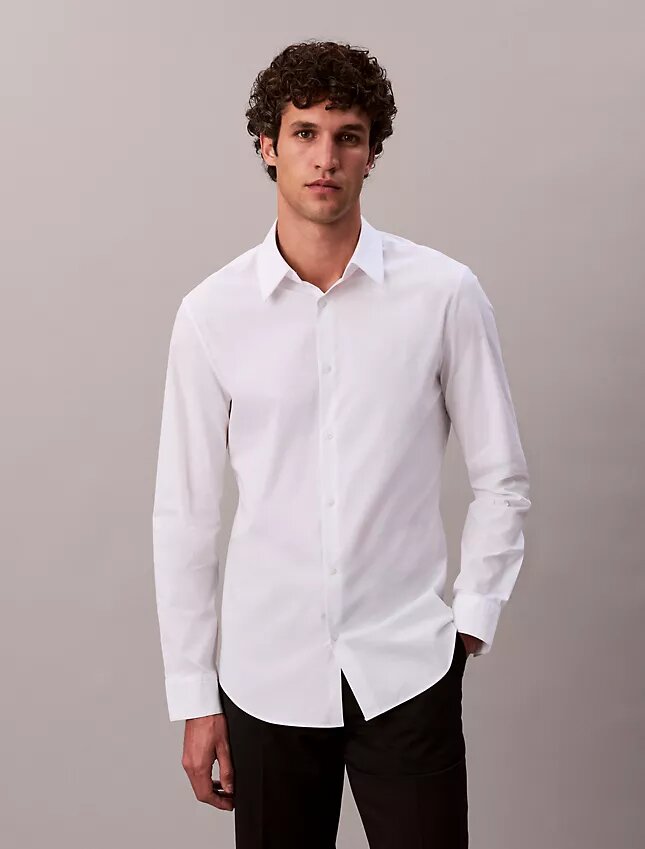 Slim Stretch Button-Down Shirt Slim Stretch Button-Down Shirt