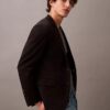Slim Wool Gabardine Blazer Slim Wool Gabardine Blazer