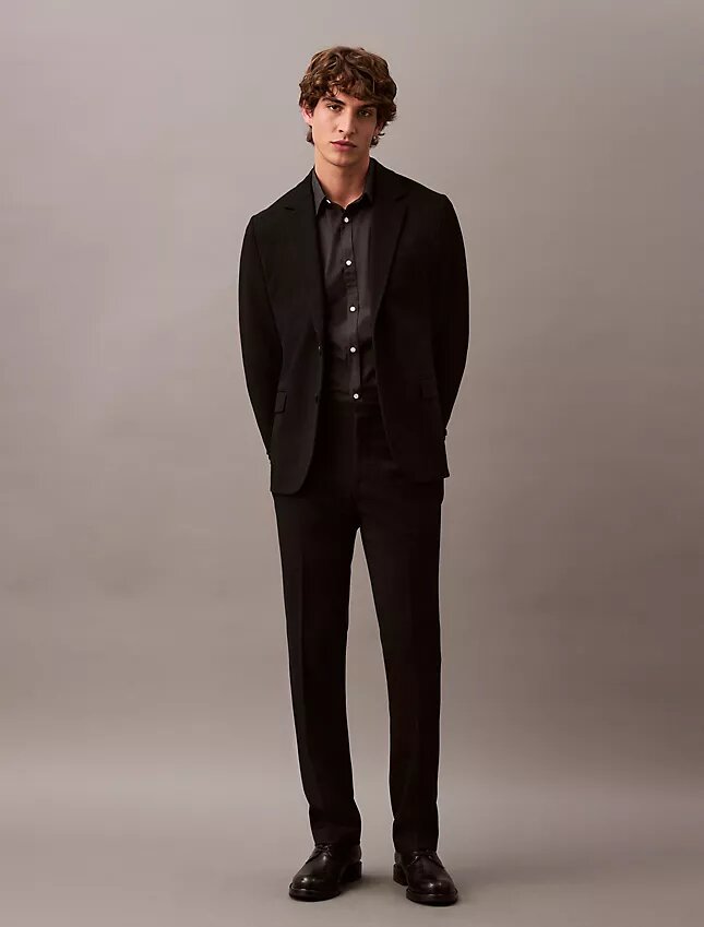 Slim Wool Gabardine Trouser Slim Wool Gabardine Trouser