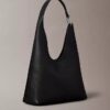 Slouchy Leather Medium Shoulder Bag