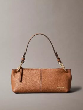 Slouchy Leather Small Convertible Bag