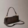 Slouchy Leather Small Convertible Bag