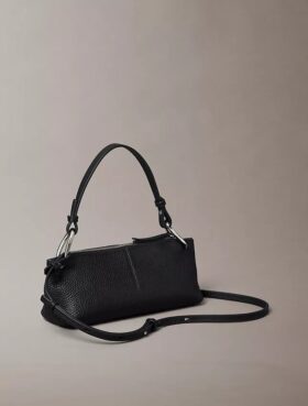 Slouchy Leather Small Convertible Bag