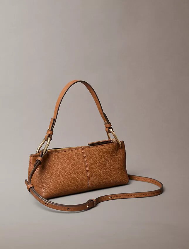 Slouchy Leather Small Convertible Bag Slouchy Leather Small Convertible Bag