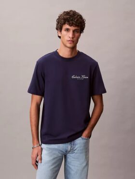 Small Script Logo Graphic Classic T-Shirt
