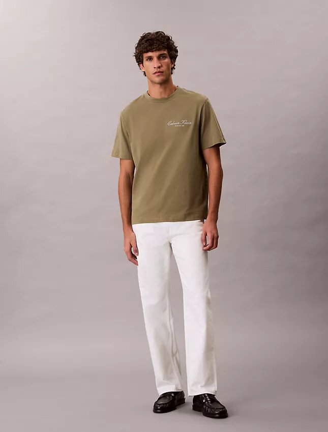 Small Script Logo Graphic Classic T-Shirt Small Script Logo Graphic Classic T-Shirt