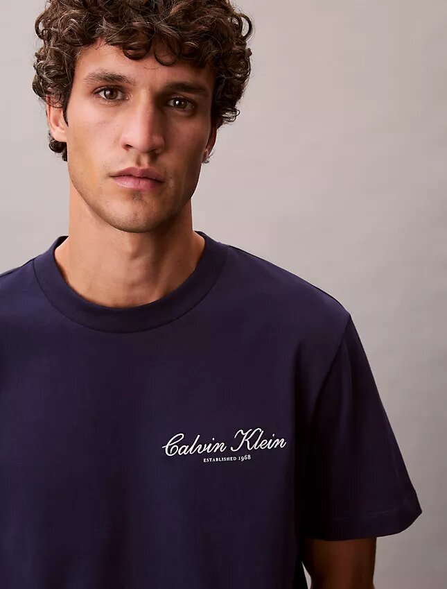 Small Script Logo Graphic Classic T-Shirt Small Script Logo Graphic Classic T-Shirt