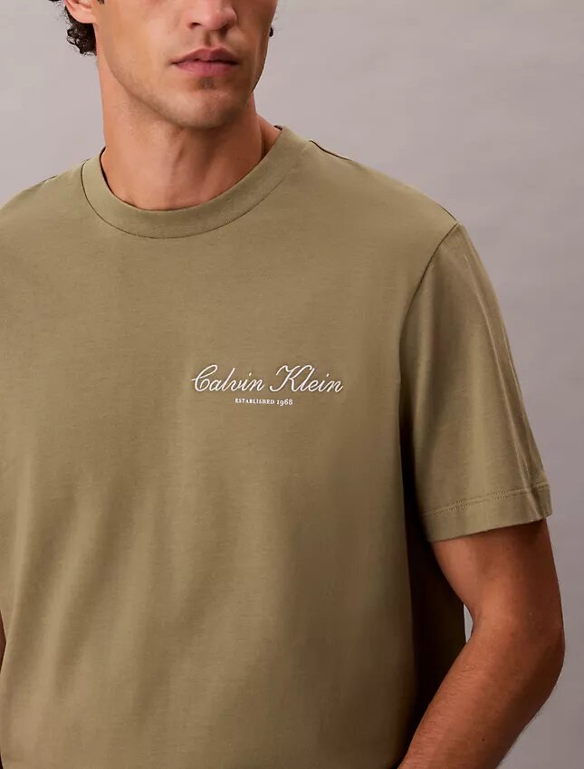 Small Script Logo Graphic Classic T-Shirt Small Script Logo Graphic Classic T-Shirt