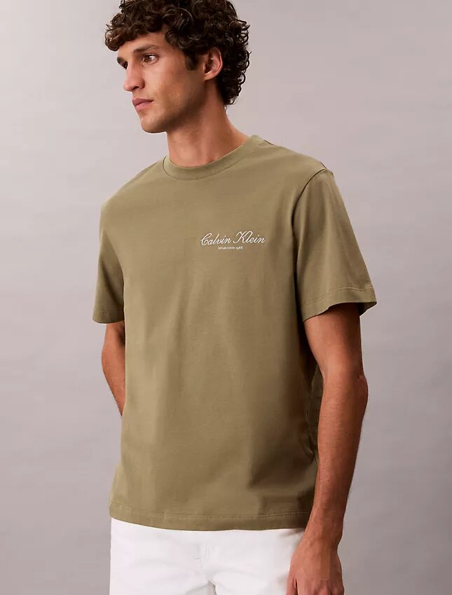 Small Script Logo Graphic Classic T-Shirt Small Script Logo Graphic Classic T-Shirt