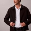 Smooth Cotton Blend Monogram Polo Shirt