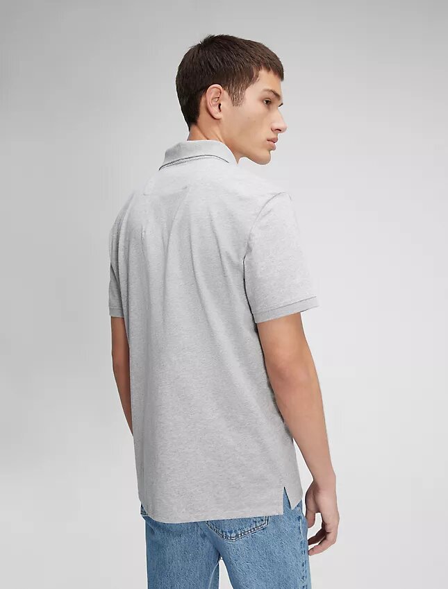 Smooth Cotton Blend Polo Shirt Smooth Cotton Blend Polo Shirt