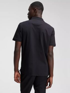 Smooth Cotton Blend Polo Shirt