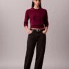 Smooth Cotton Chenille Monogram Sweater Smooth Cotton Chenille Monogram Sweater