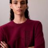 Smooth Cotton Chenille Monogram Sweater Smooth Cotton Chenille Monogram Sweater