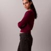 Smooth Cotton Chenille Monogram Sweater Smooth Cotton Chenille Monogram Sweater