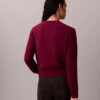 Smooth Cotton Chenille Monogram Sweater Smooth Cotton Chenille Monogram Sweater