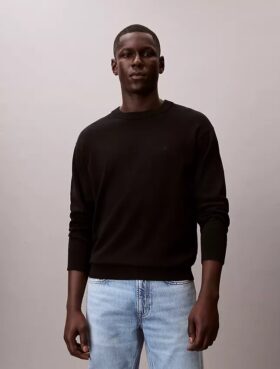Smooth Cotton Easy Sweater