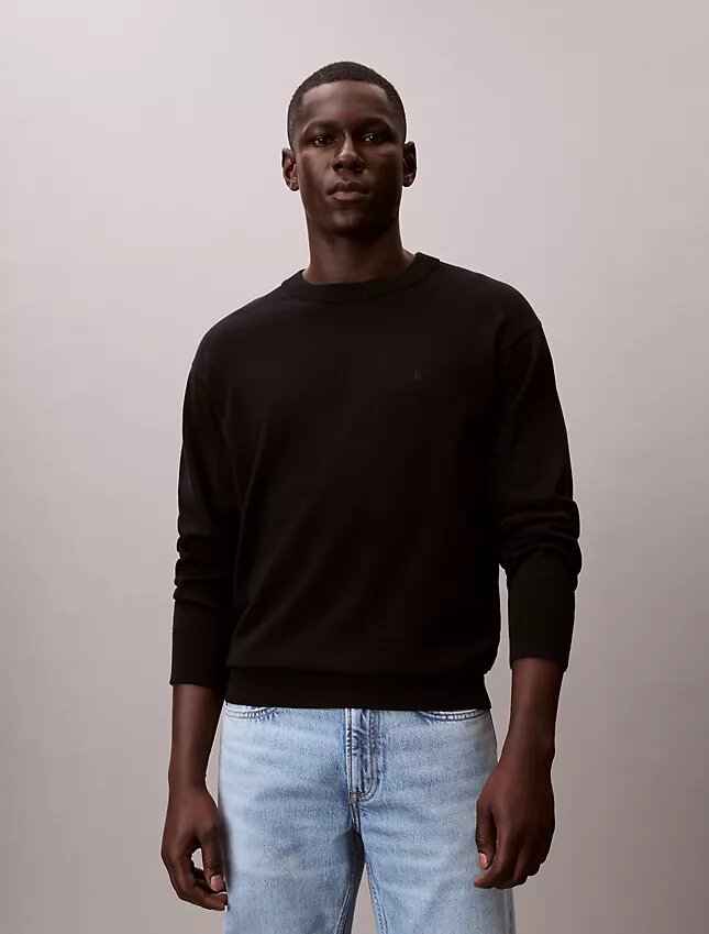 Smooth Cotton Easy Sweater Smooth Cotton Easy Sweater