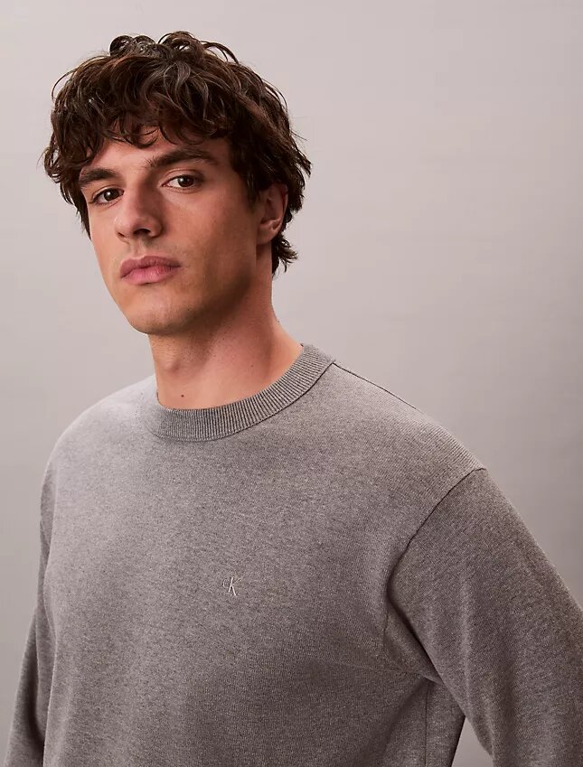 Smooth Cotton Easy Sweater Smooth Cotton Easy Sweater