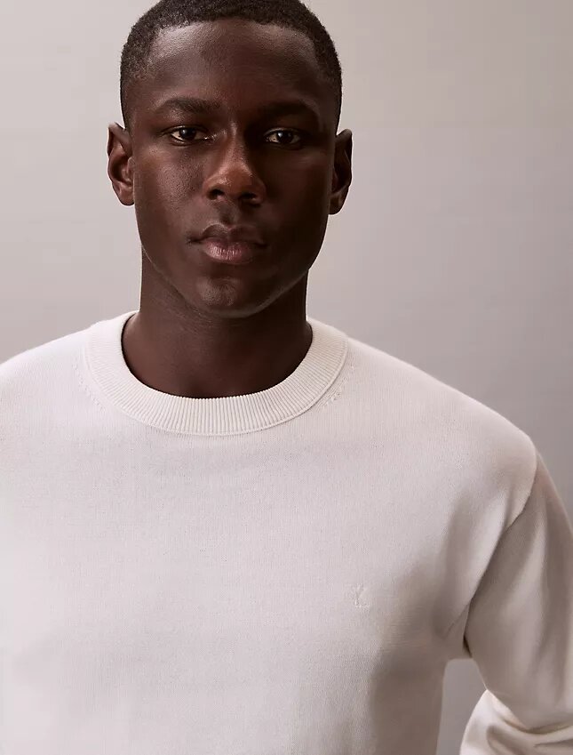 Smooth Cotton Easy Sweater Smooth Cotton Easy Sweater