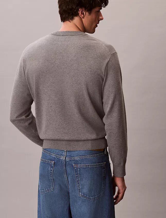 Smooth Cotton Easy Sweater Smooth Cotton Easy Sweater