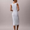 Smooth Cotton Midi Dress
