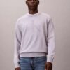Smooth Cotton Monogram Relaxed Sweater Smooth Cotton Monogram Relaxed Sweater