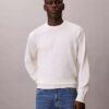 Smooth Cotton Monogram Relaxed Sweater Smooth Cotton Monogram Relaxed Sweater