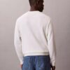 Smooth Cotton Monogram Relaxed Sweater Smooth Cotton Monogram Relaxed Sweater